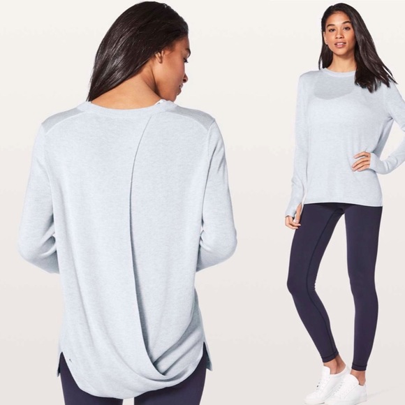 lululemon athletica Tops - Lululemon Bring It Backbend Sweater